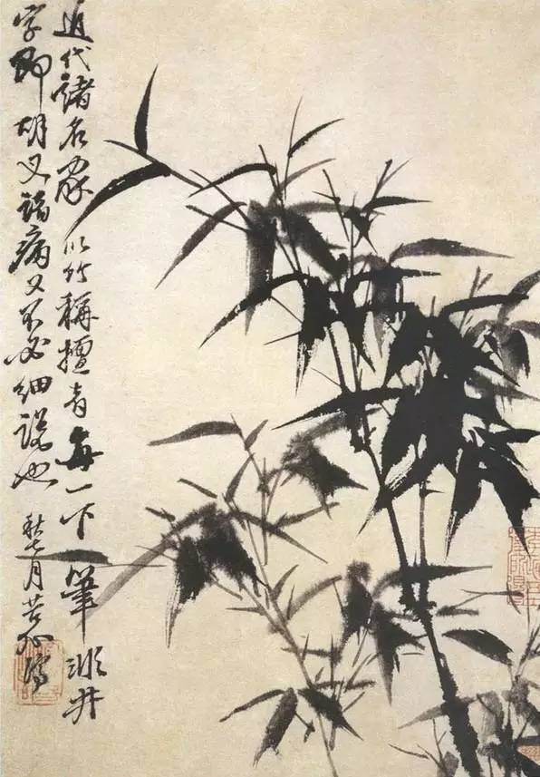 一代大师画竹——石涛