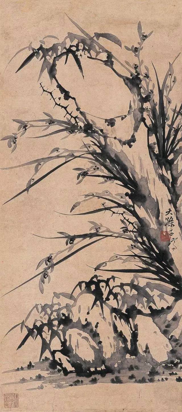 一代大师画竹——石涛