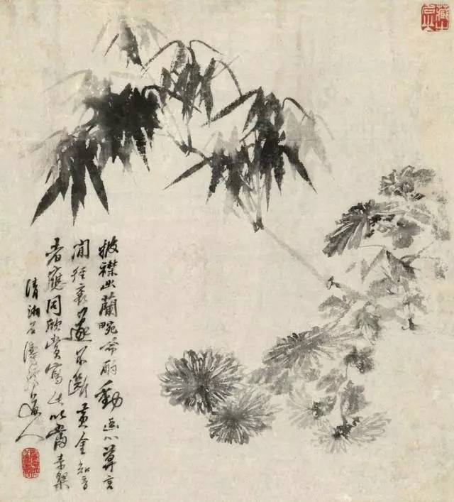 一代大师画竹——石涛