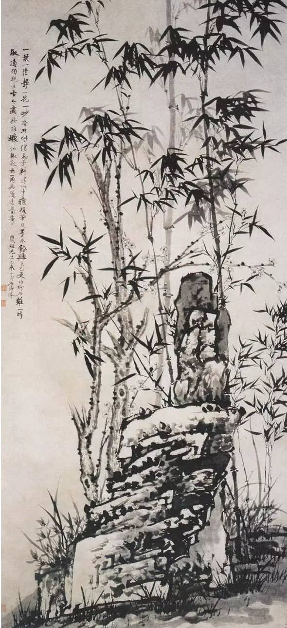 一代大师画竹——石涛