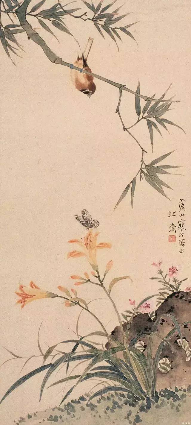 大师笔下的兰花