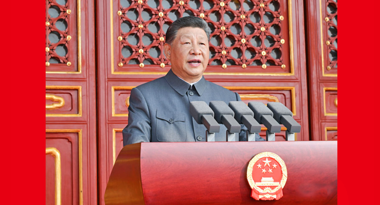 习近平在纪念中国人民抗日战争暨世界反法西斯战争胜利80周年大会上发表重要讲话